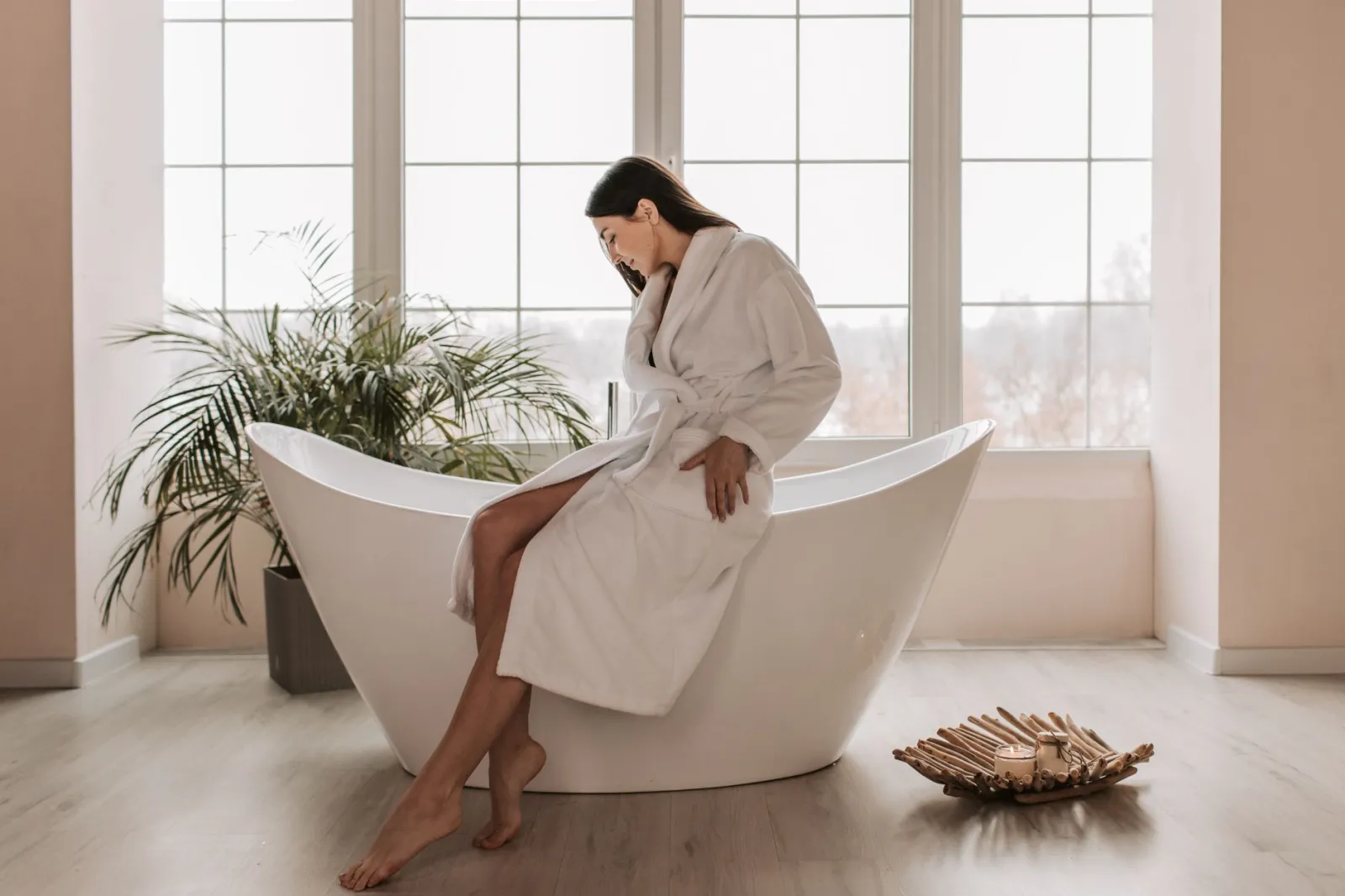 Bademantel-Spa-Accessoires
