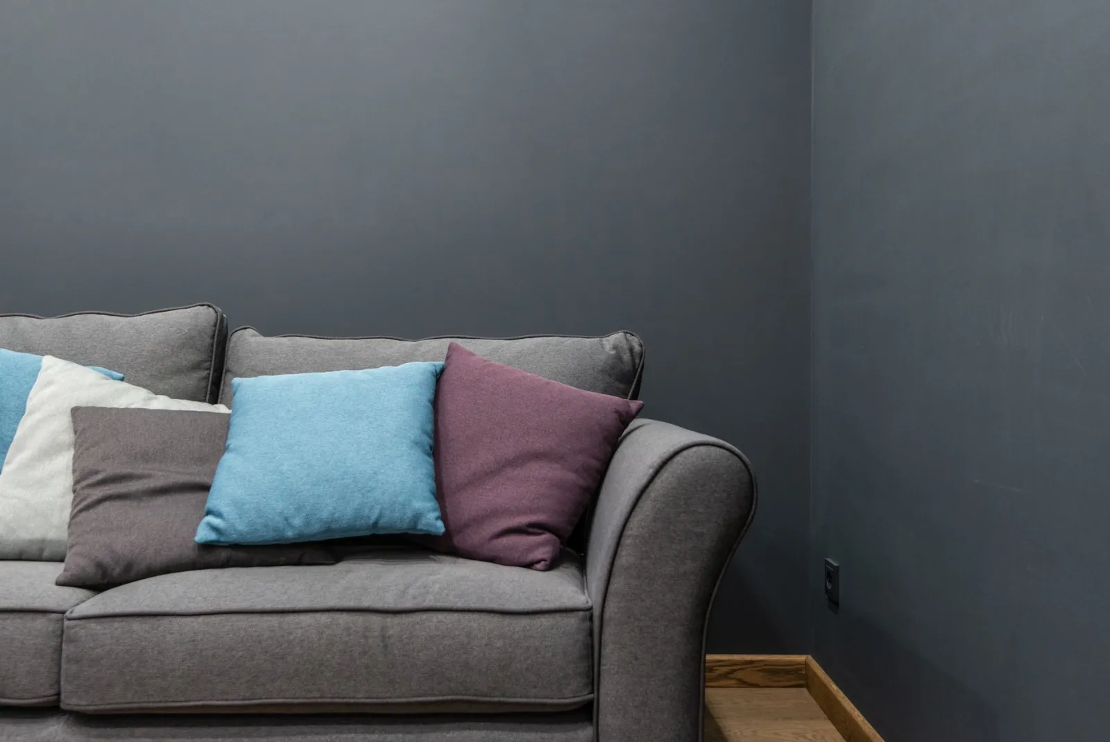 Eckcouch im Wohnzimmer
