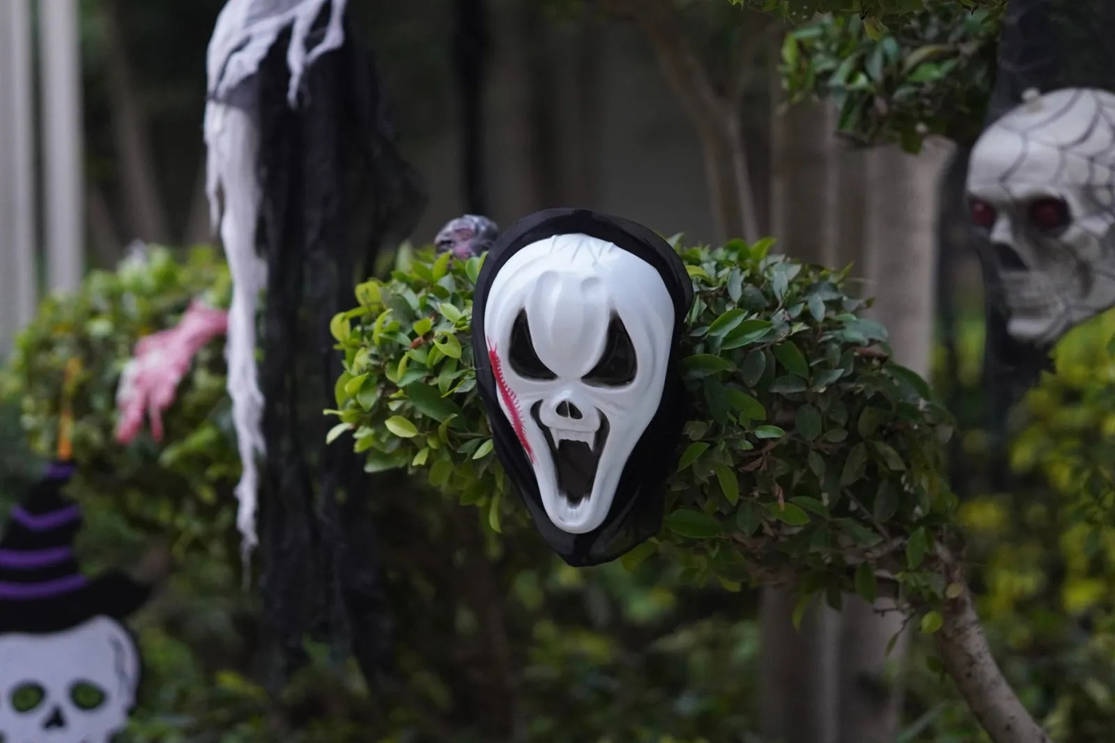 Halloween-Gartendekoration